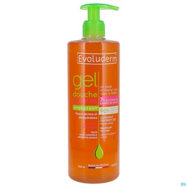 EVOLUDERM GEL DCH HYD 500ML
