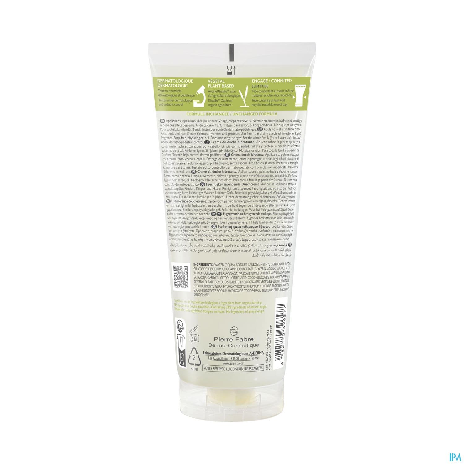 A-DERMA CR DCH HYDRATANTE 200ML