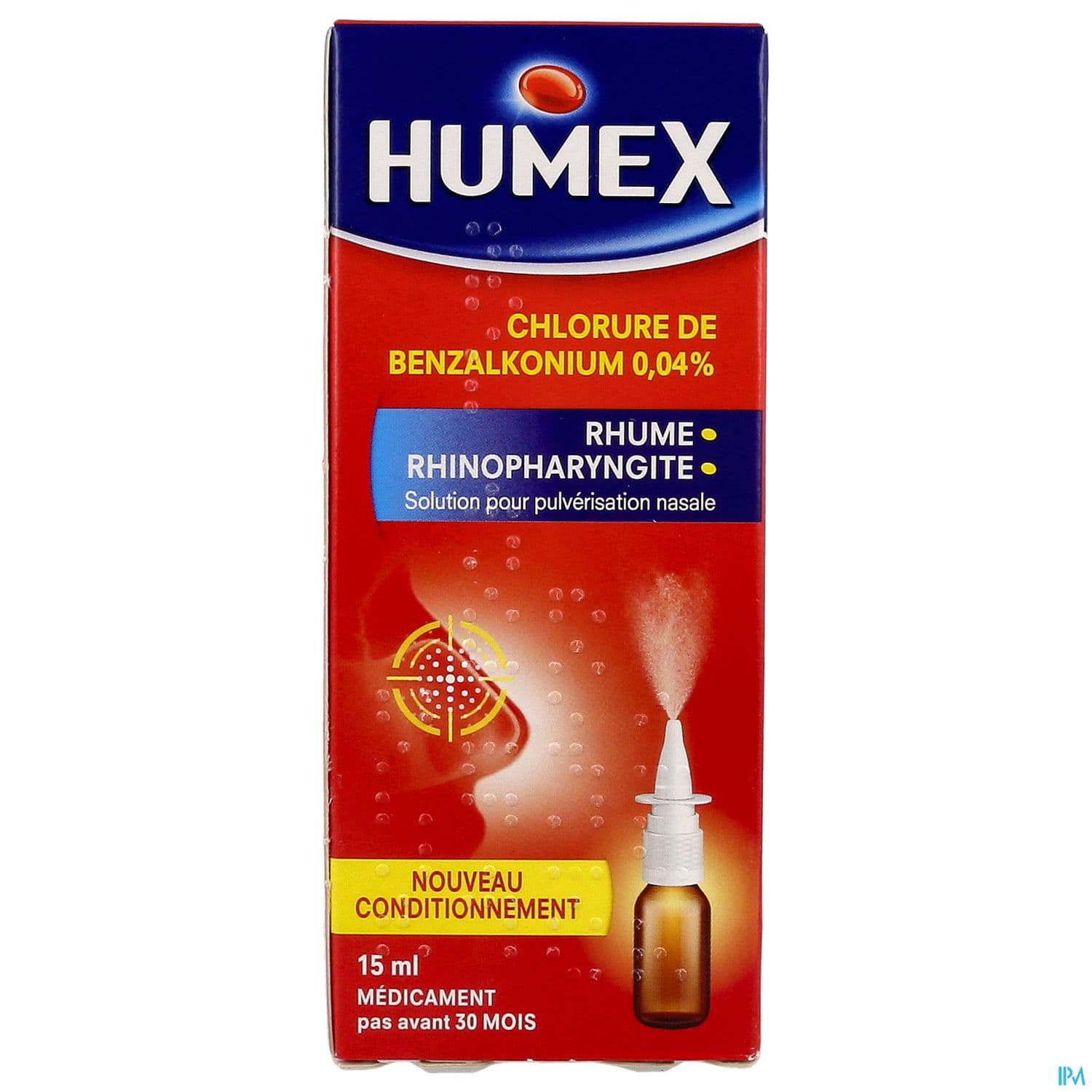 HUMEX 0,04% PULV NAS 15ML