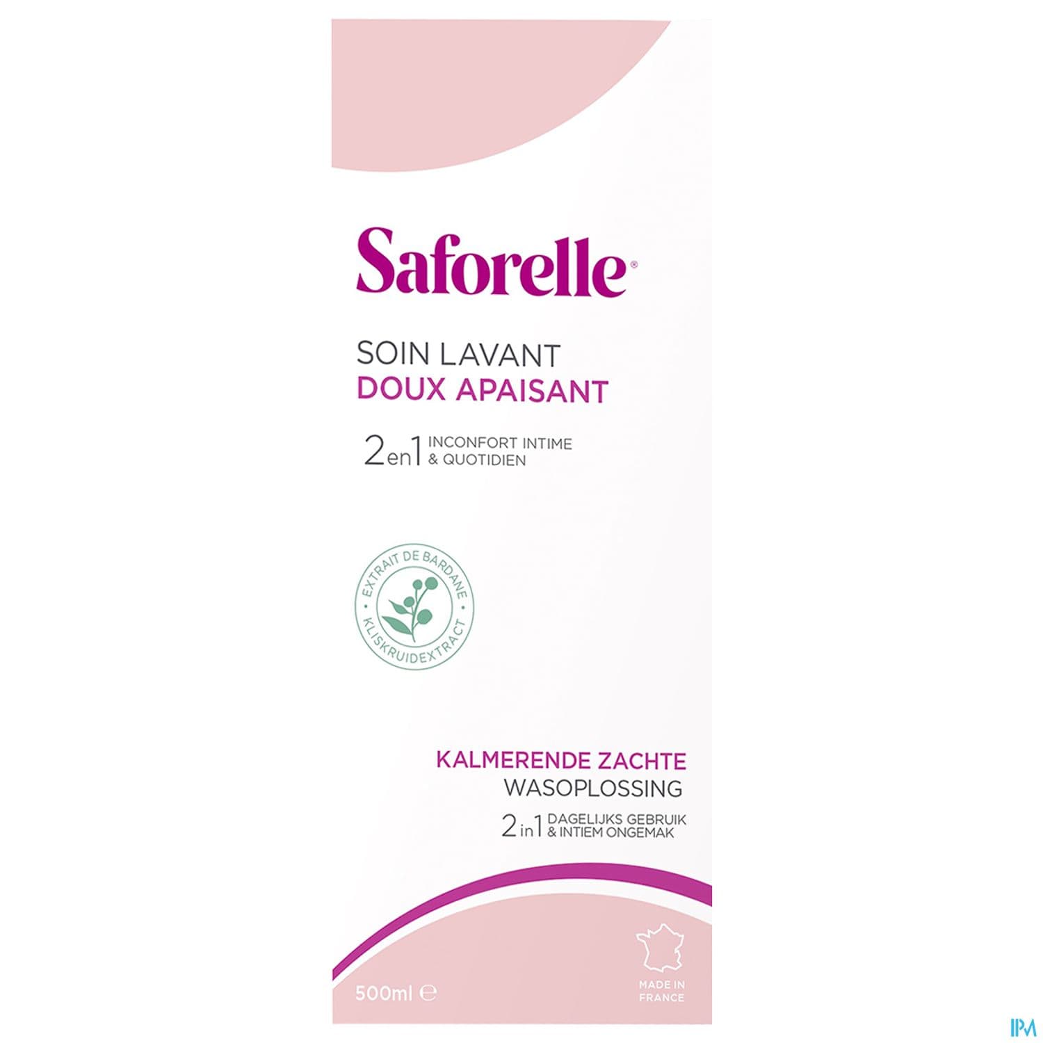 SAFORELLE SOIN LAV DOUX 500ML