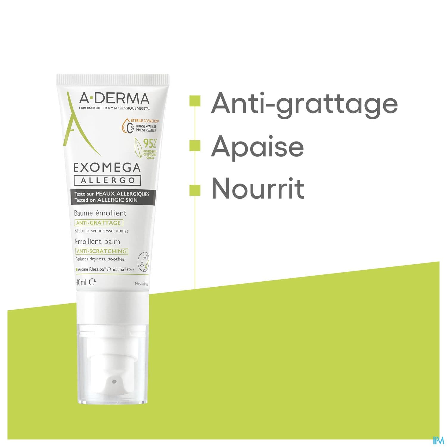 A-DERMA EXOMEGA ALLERGO 40ML