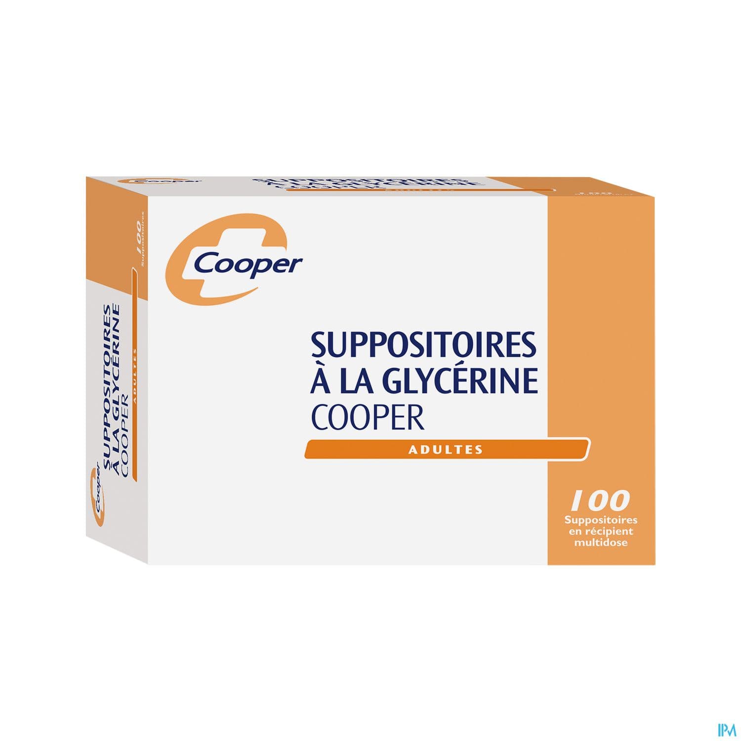 Cooper Suppositoire Glycerine Adulte 100