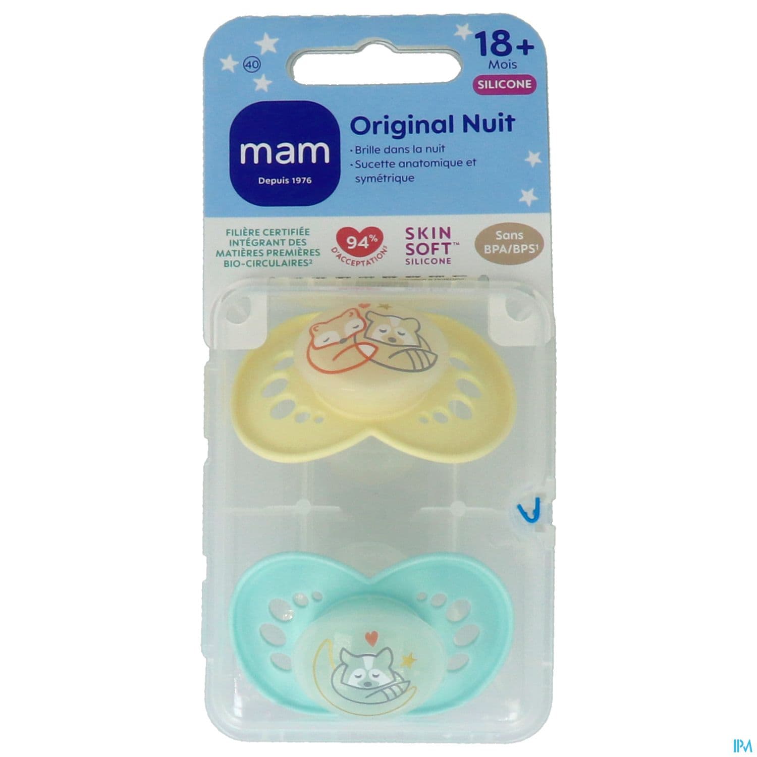 SUCET MAM ORIGINAL NUI SIL 18+M X2