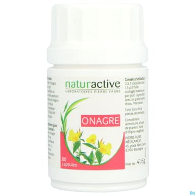 Naturactive Huile Onagre Capsule 60