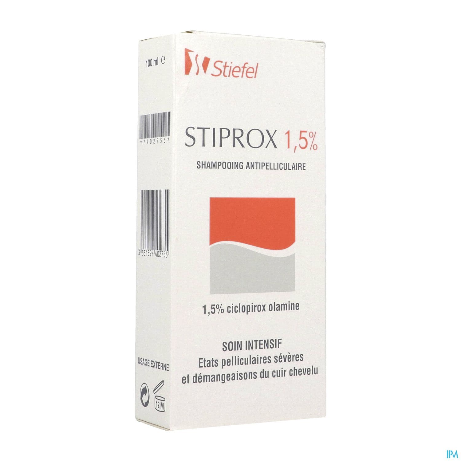 STIPROX SH A/PEL INT 1,5% 100ML