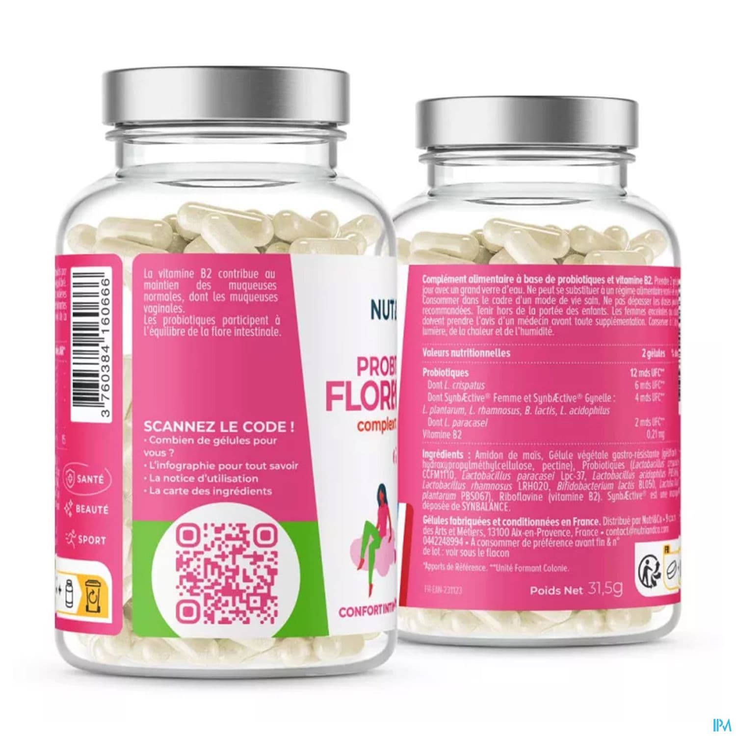 NUTRI&CO PROBIO INTIME GELULE 60
