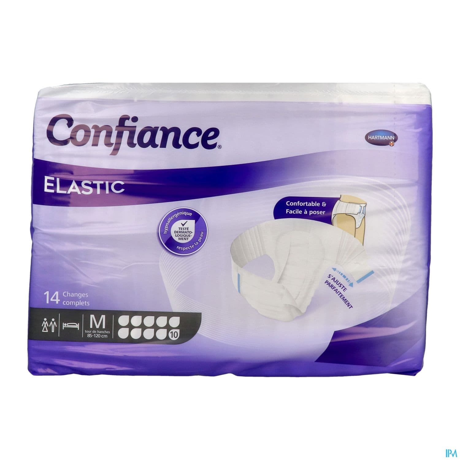 Hartmann Confiance Elastic Change Complet 10 Gouttes M 14