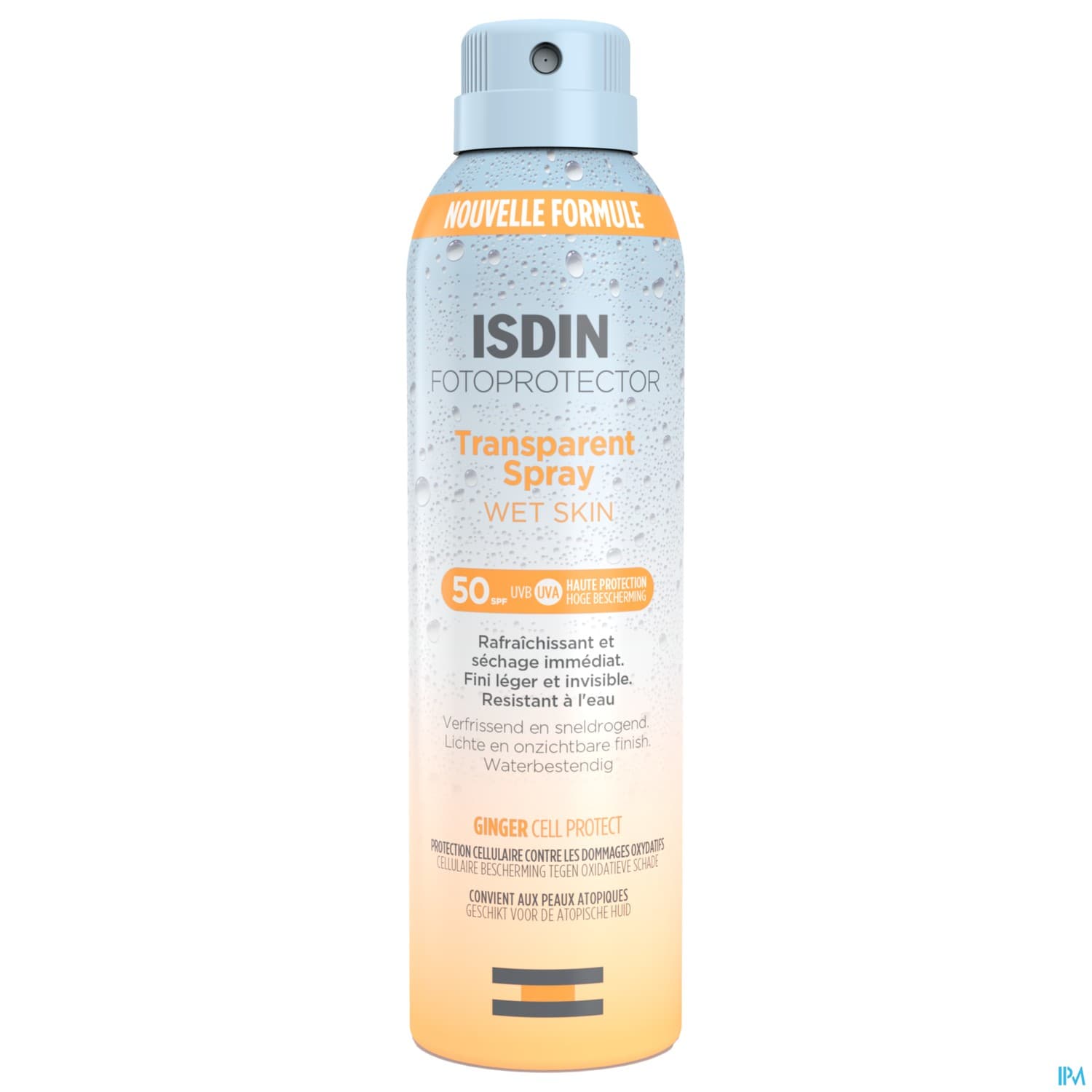 ISDIN TRANSP WET SKIN 50 SPR 250ML