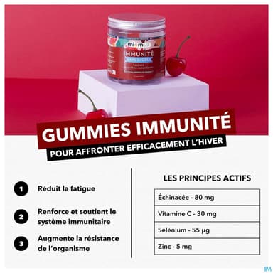 MIUMLAB S/SUC IMMUNITE GUMMIE 42