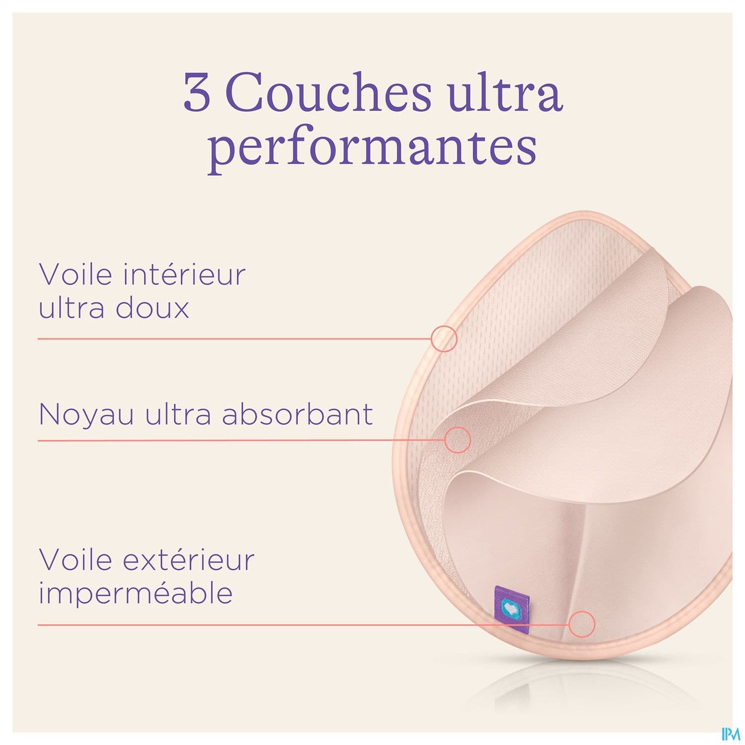 Lansinoh Coussinets D'allaitement Lavables X8