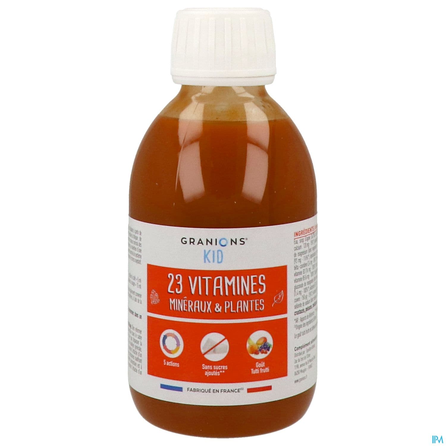 GRANIONS KID 23 VIT TUTTI SP 200ML