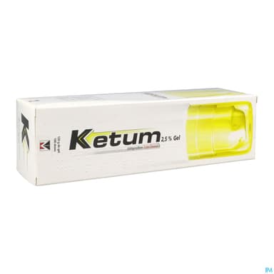 Ketum 2.5% Gel Tube Doseur 120g