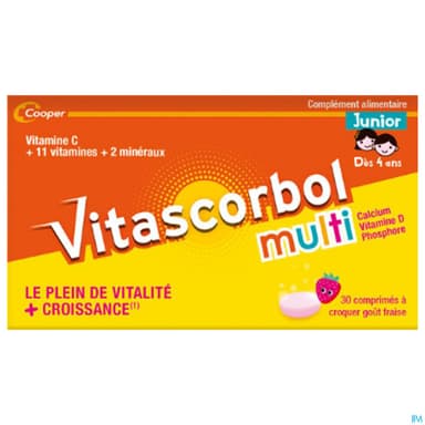 VITASCORBOLMULTI JUNIOR CPR30