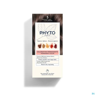PHYTO COLOR 5 CHATAIN CLAIR