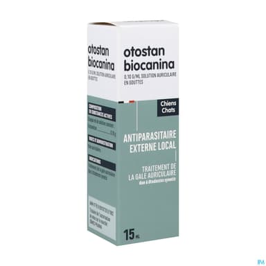 BIOCANINA OTOSTAN GTT AURIC 15ML