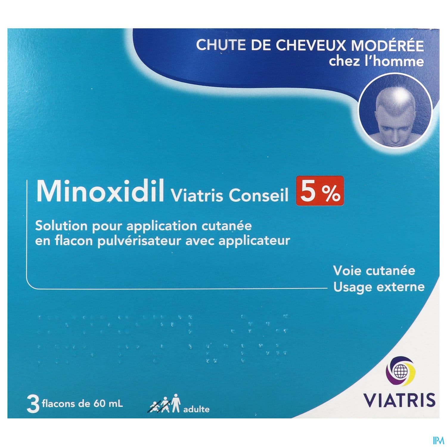 MINOXIDIL 5% VTS CONS SOL EXT60ML3
