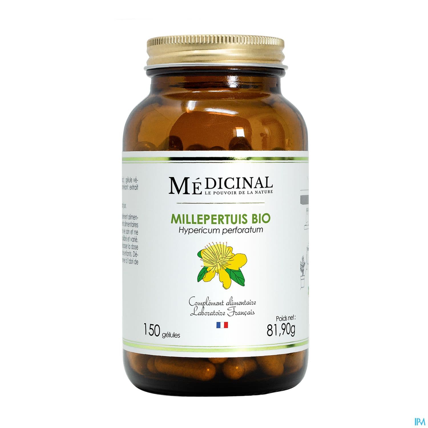 Medicinal Millepertuis Bio Gelule 150