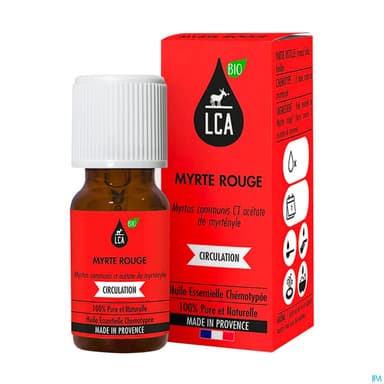 Lca Huile Essentielle De Myrte Rouge Bio 10ml