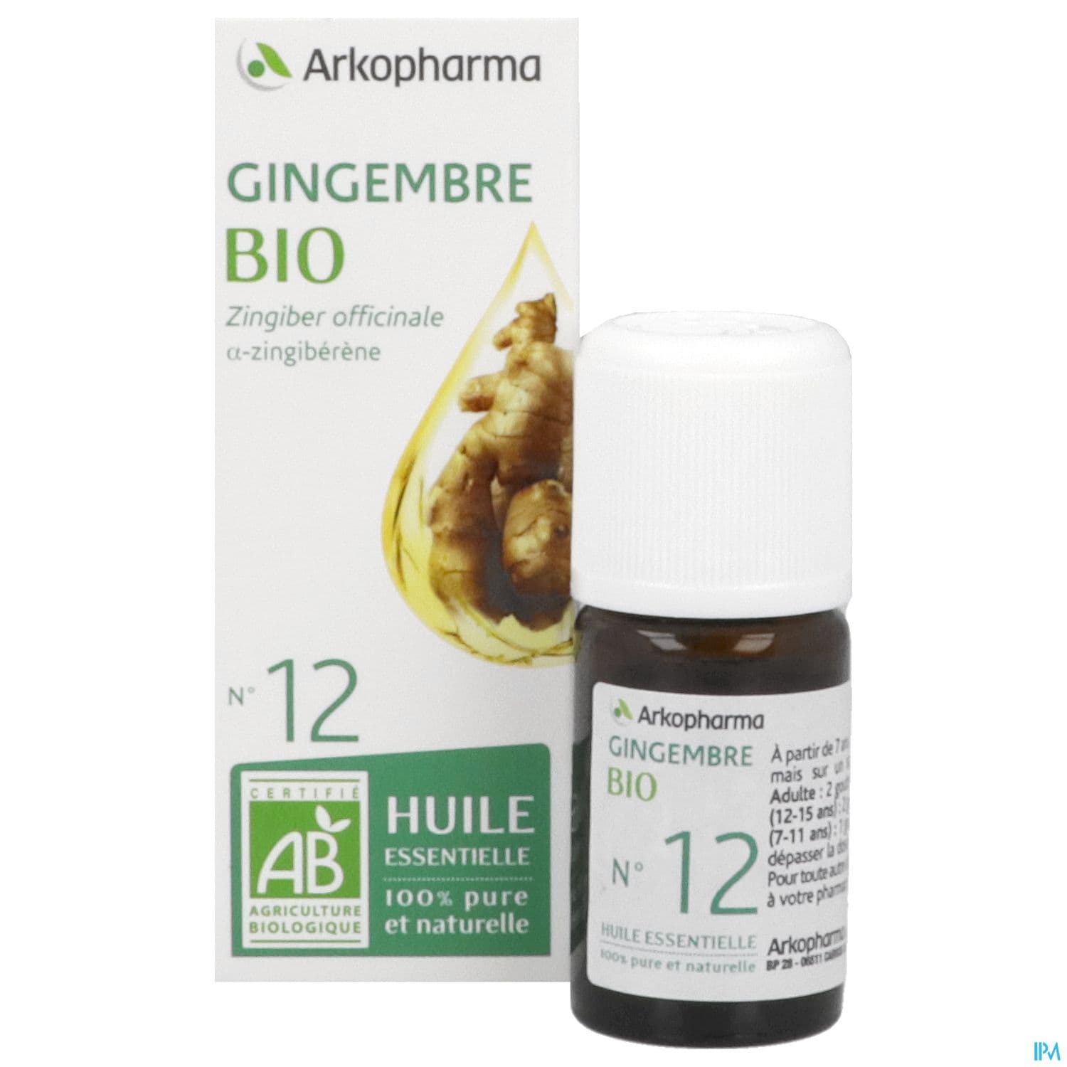 ARKOESS GINGEMBRE BIO N°12 HE 5ML