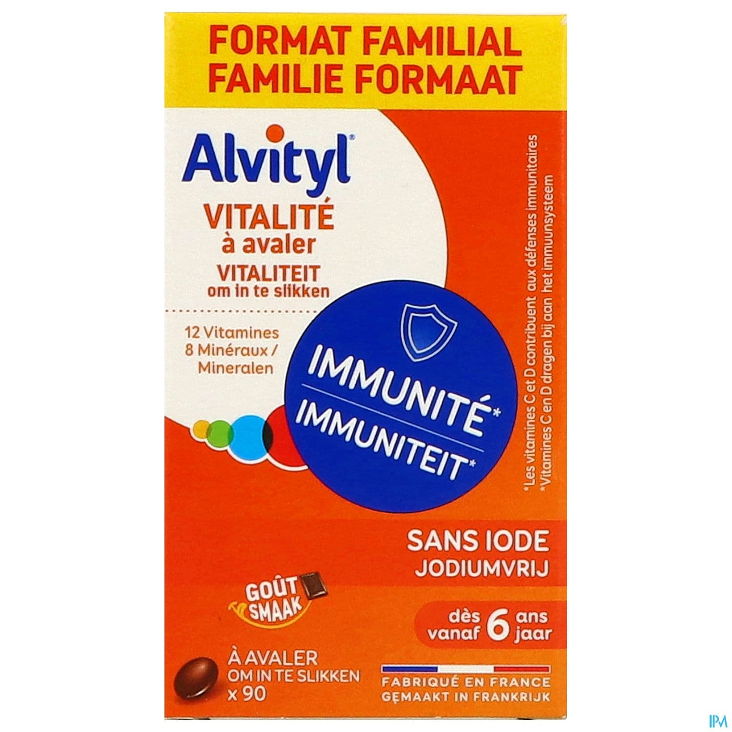 ALVITYL VITALITE A AVALER CPR 90