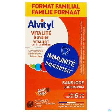 ALVITYL VITALITE A AVALER CPR 90