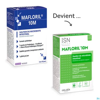 Ineldea Isn Mafloril 10m Soutient La Flore Intestinale Gelule 30