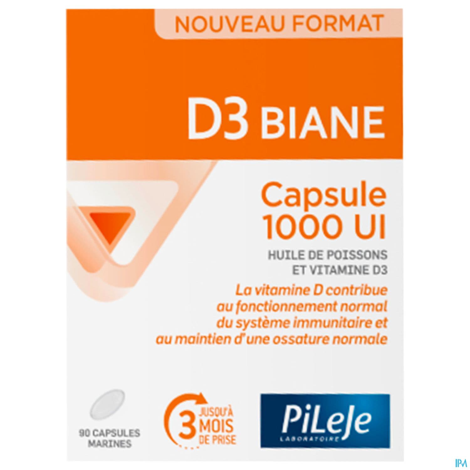 D3 BIANE 1000 UI CAPS 90