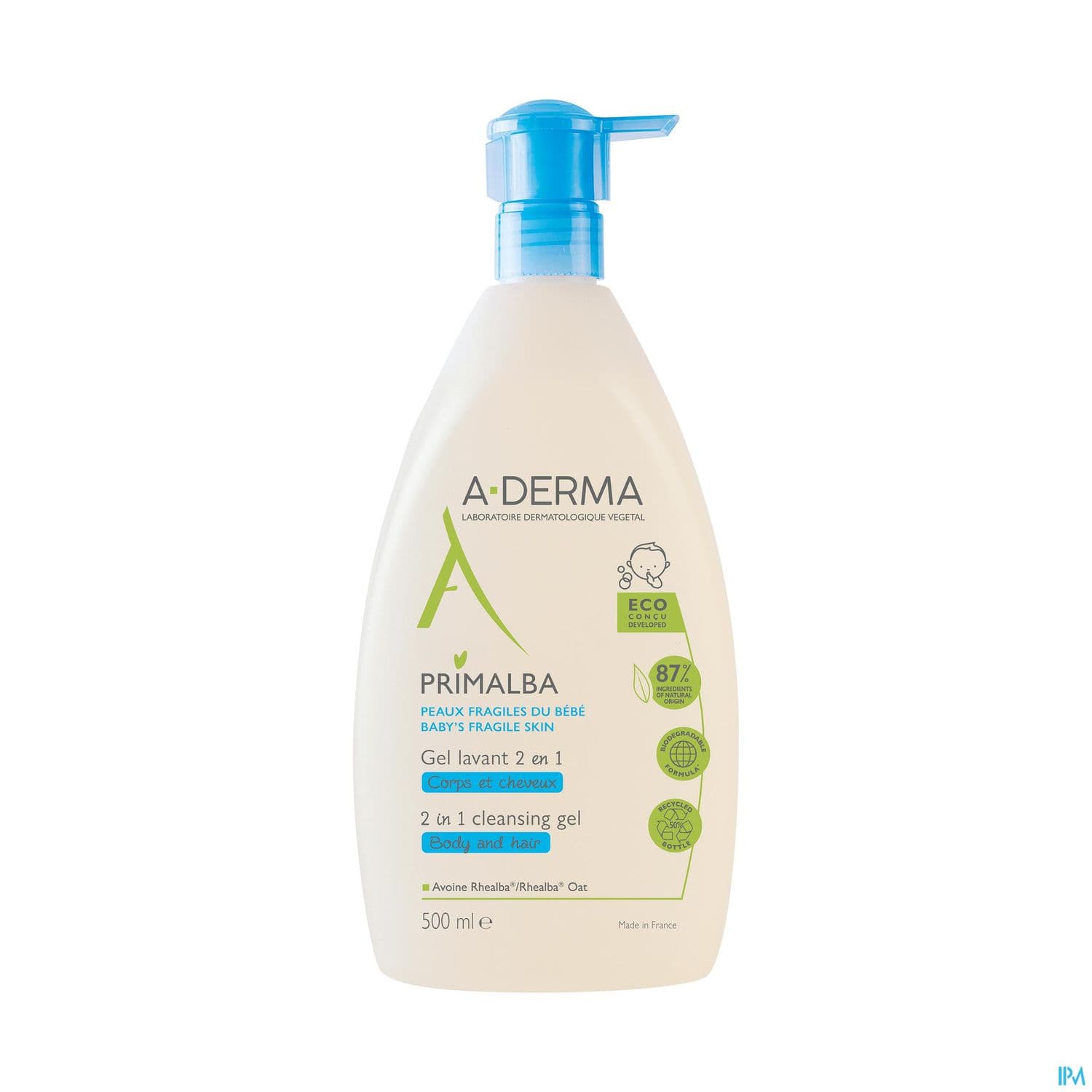 A-DERMA PRIMALBA GEL LAVANT 500ML