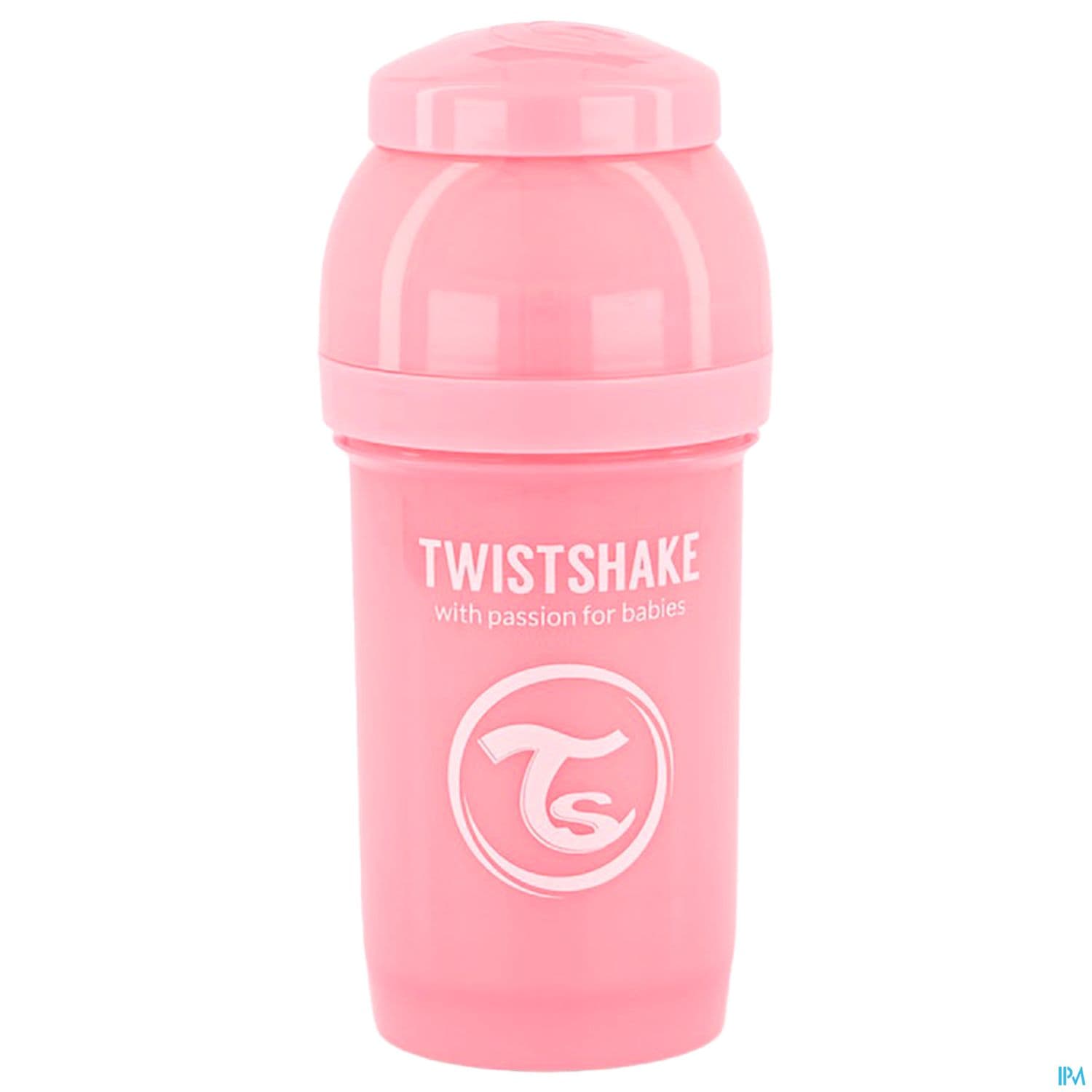 TWISTSHAKE BIB 180ML ROSE PAST 0M+