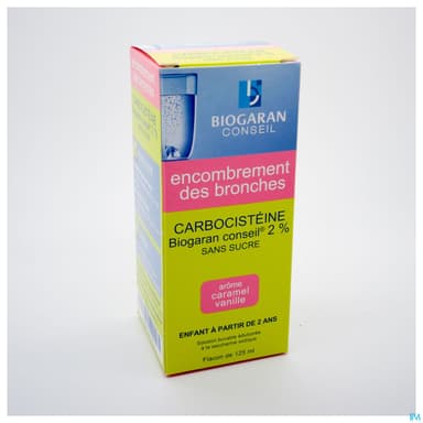 CARBOCISTEINE 2% BIOG SOL S/S125ML