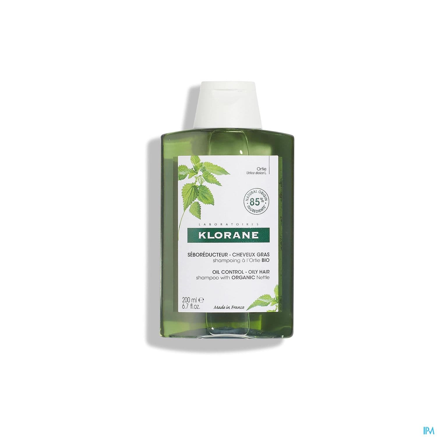 Klorane Shampooing Seboregulateur Ortie Bio 200ml
