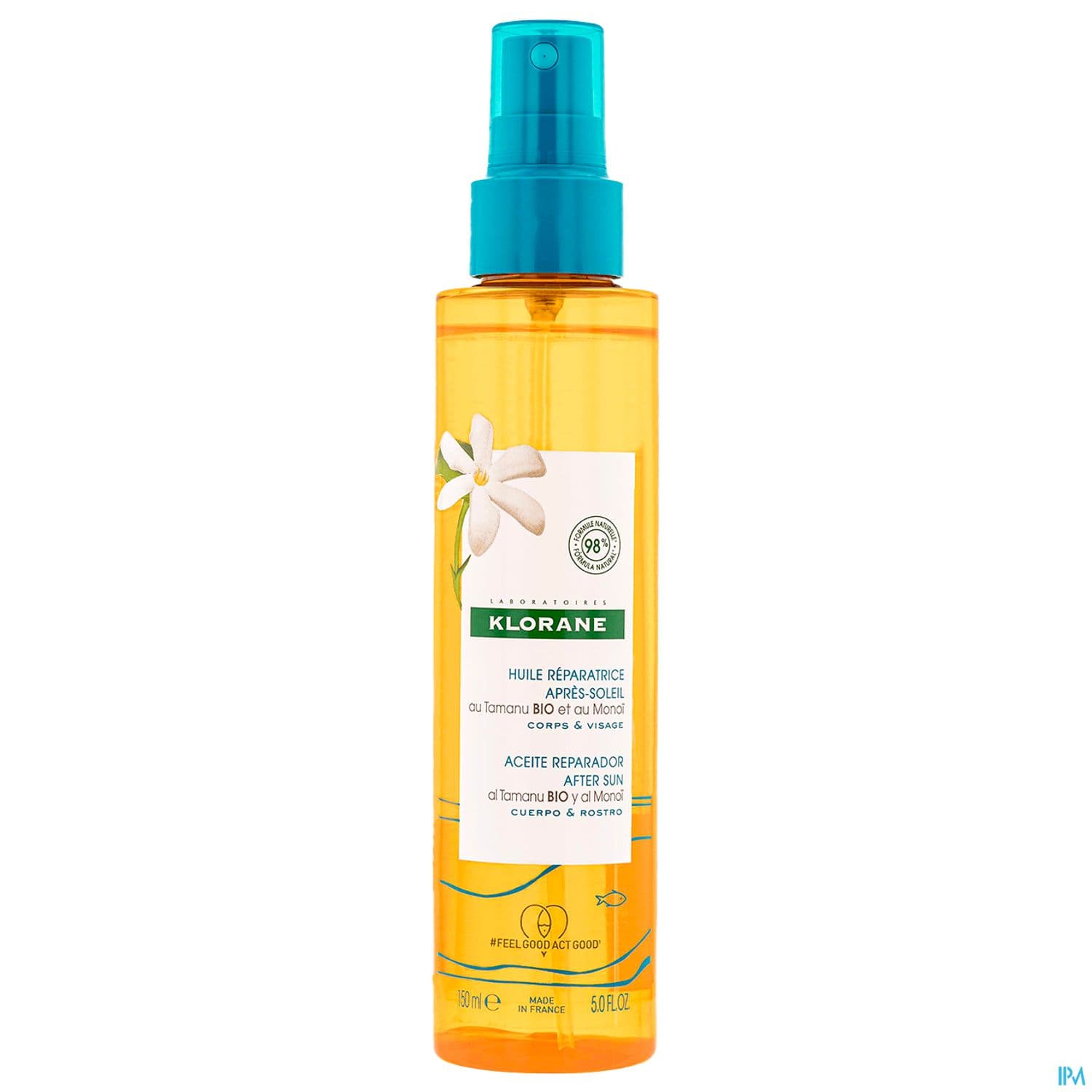 Klorane Polysianes Huile Reparatrice Apres Soleil 150ml