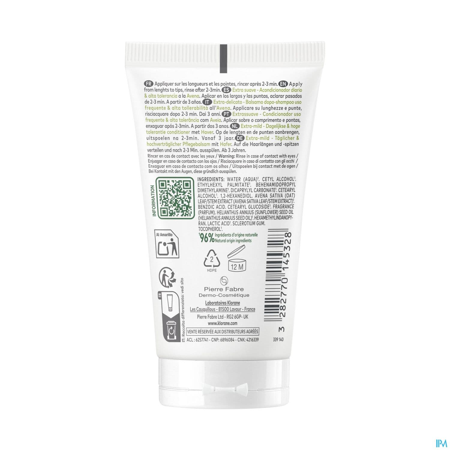 KLORANE AP/SH AVOINE 50ML