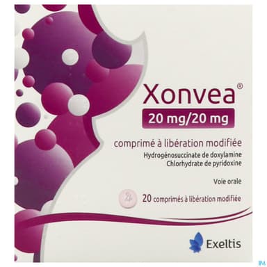Xonvea 20mg/20mg Comprime A Liberation Modifiee 20