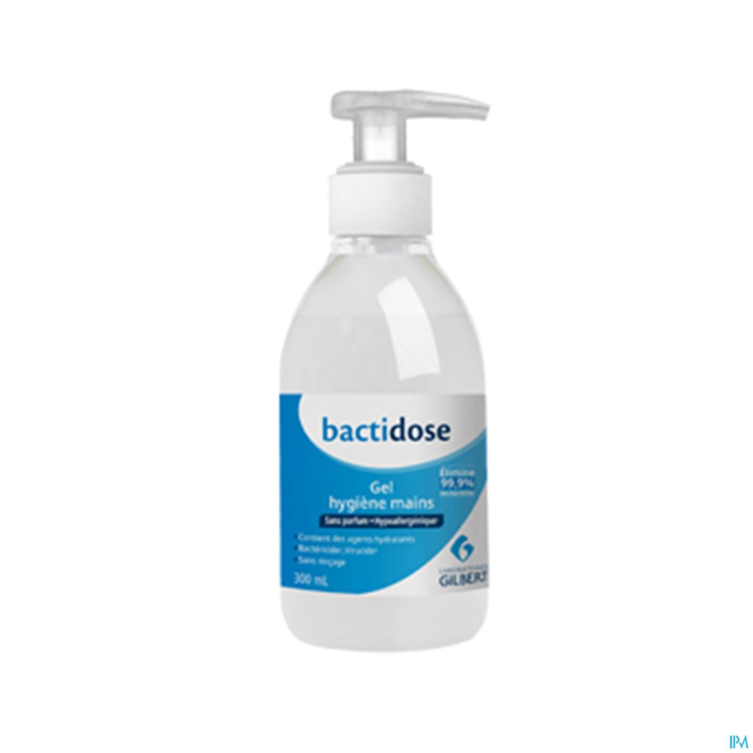 BACTIDOSE GEL HYDROALC S/PARF300ML