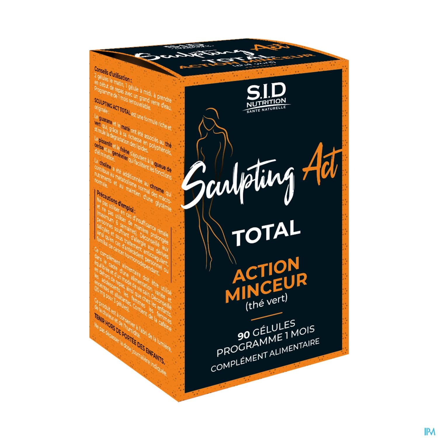 Sid Nutrition Sculpting Act Total Minceur Gelule 90