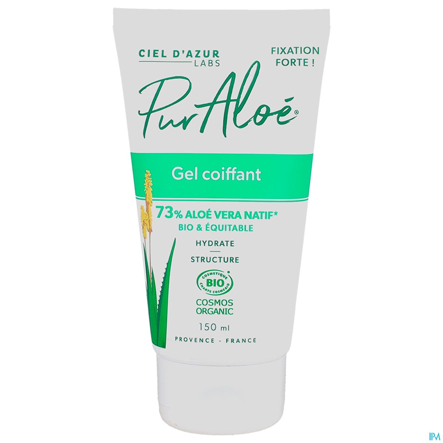 Ciel Azur Puraloe Gel Coiffant Aloe Vera 73 Bio 150ml