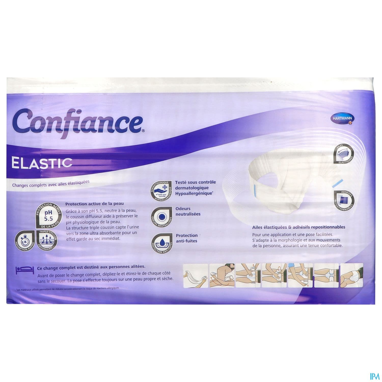 Hartmann Confiance Elastic Change Complet 10 Gouttes S 22