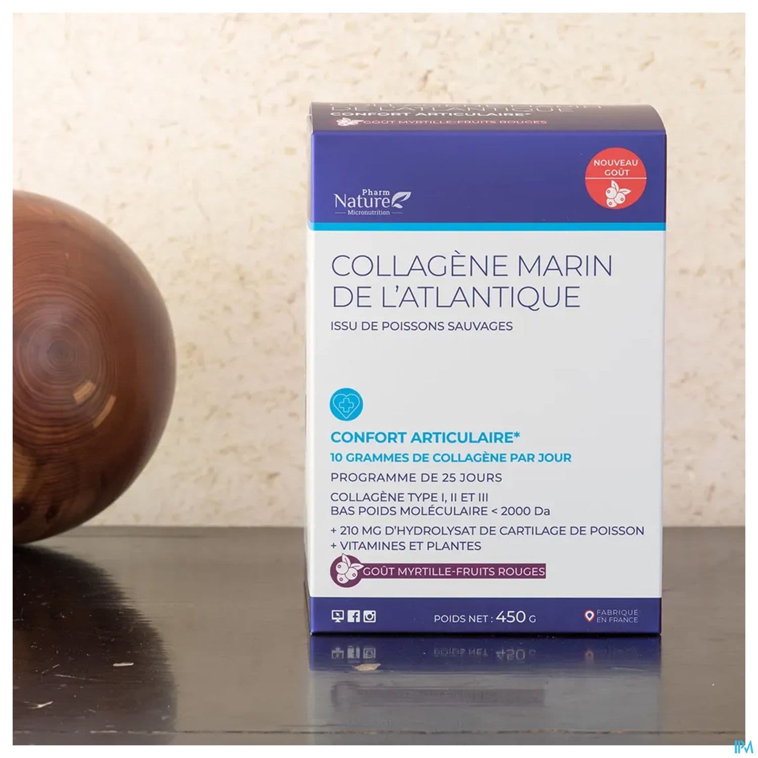 Nature Attitude Collagene Marin De Bretagne Confort Articulaire Poudre 450g