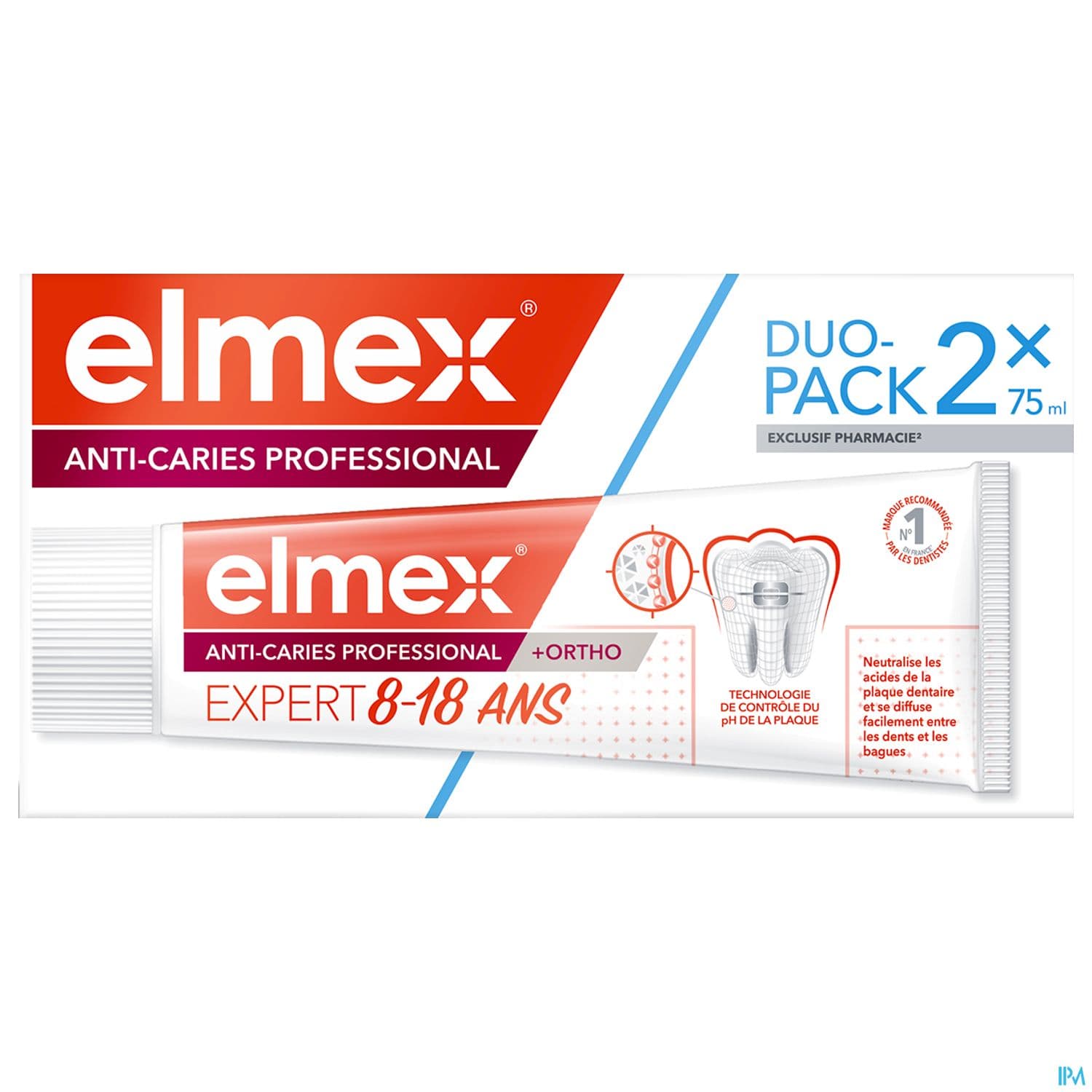 ELMEX DENT A/CARIE PRO ORTHO2X75ML