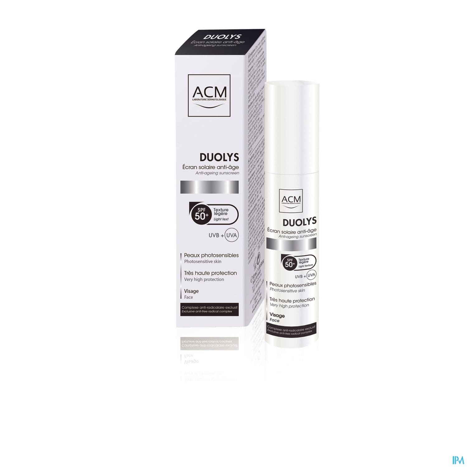 DUOLYS CR SOLAIR A AGE SPF50+ 50ML — Pharmacie Comedie