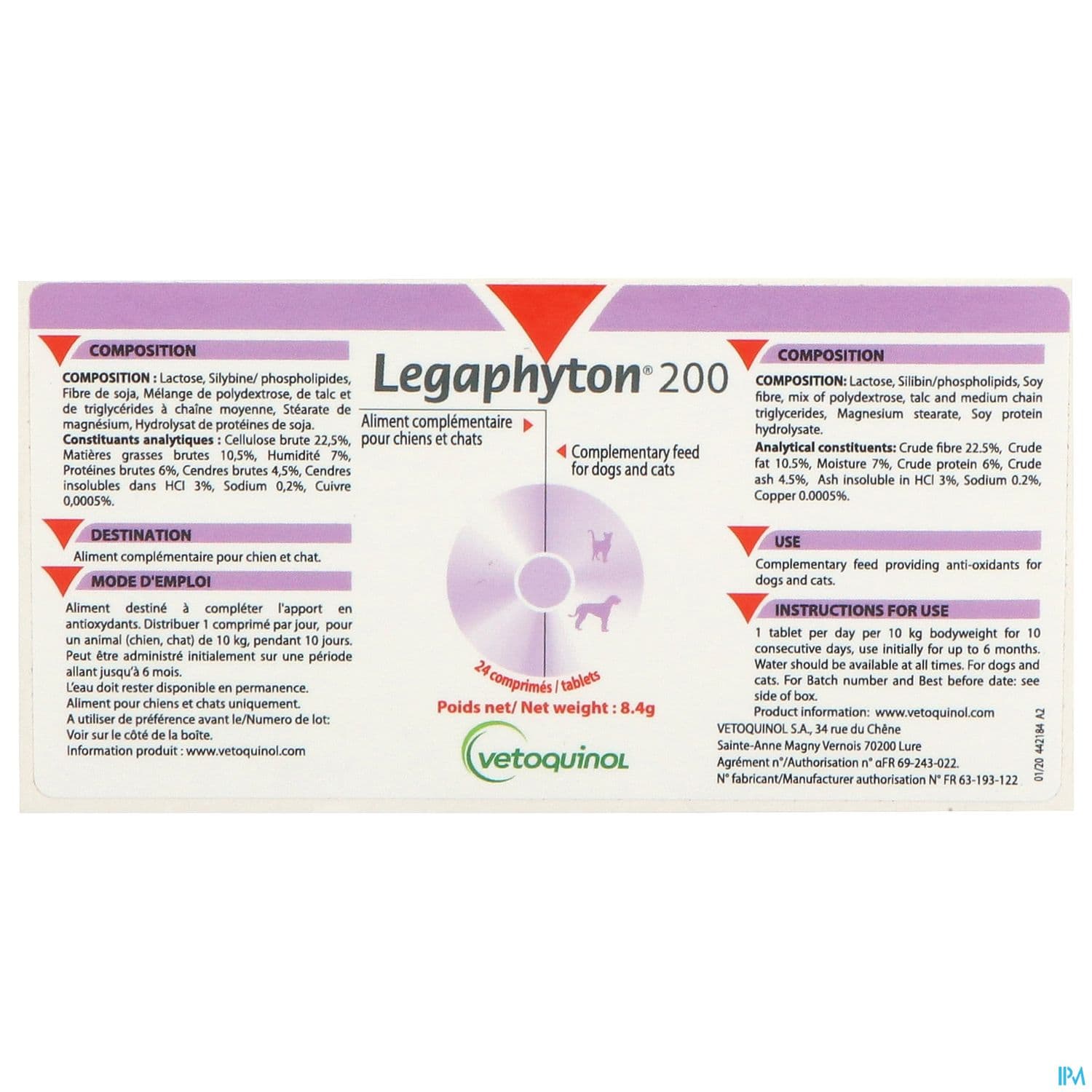 Legaphyton 200 Comprime 24