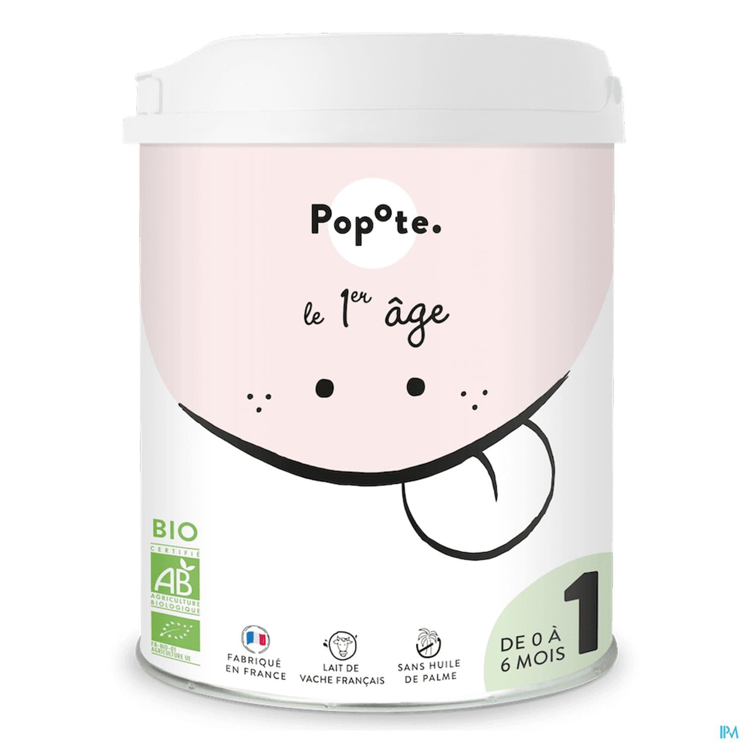 POPOTE 1ER AGE LAIT PDRE BIO 800G
