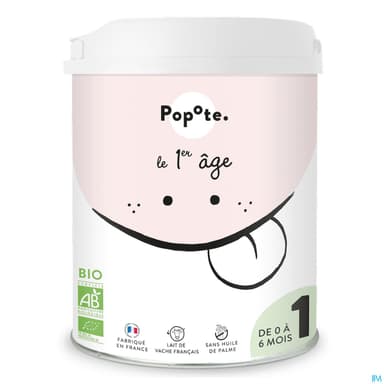 POPOTE 1ER AGE LAIT PDRE BIO 800G