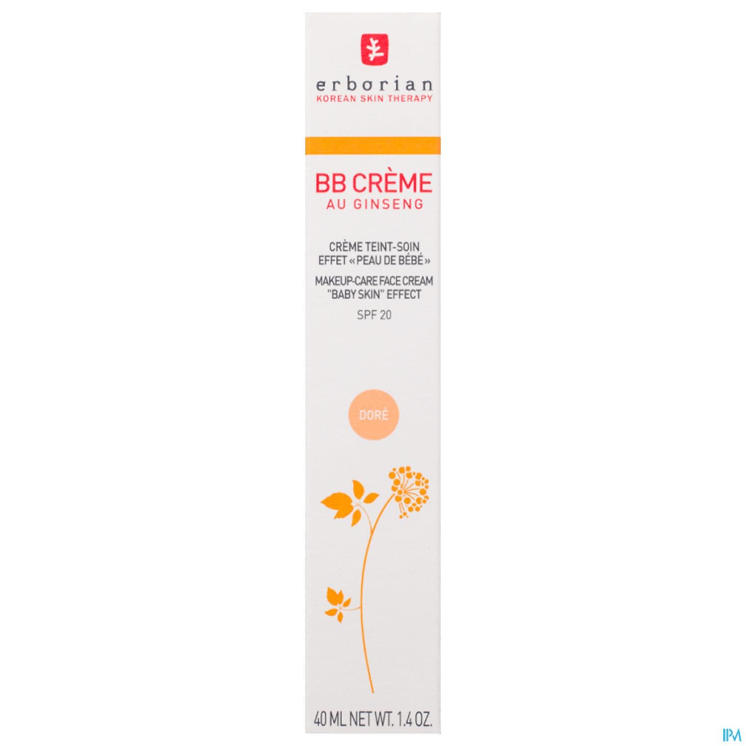 Erborian Bb Creme Dore 40ml R22