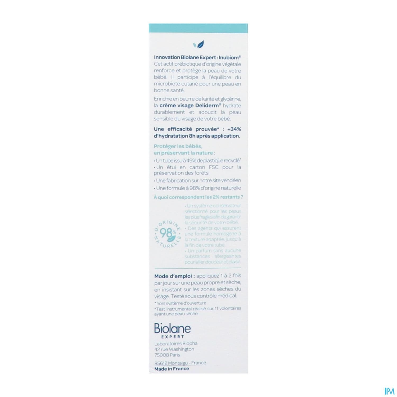 BIOLANE EXPERT DELIDERM CR 50ML