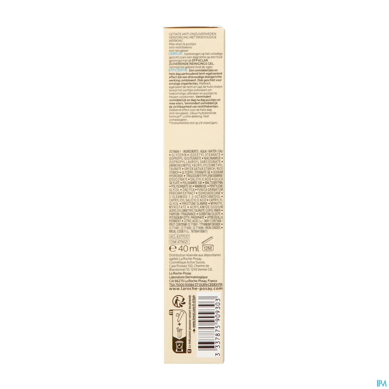 EFFACLAR DUO+ M LIGHT 40ML