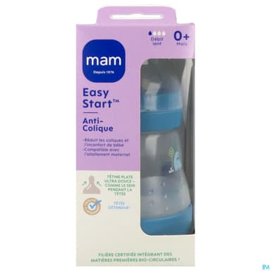 MAM BIB E ST A/COL OCEAN D1 160ML