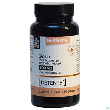 Nat Et Form Gaba Gelule Vegetale 30
