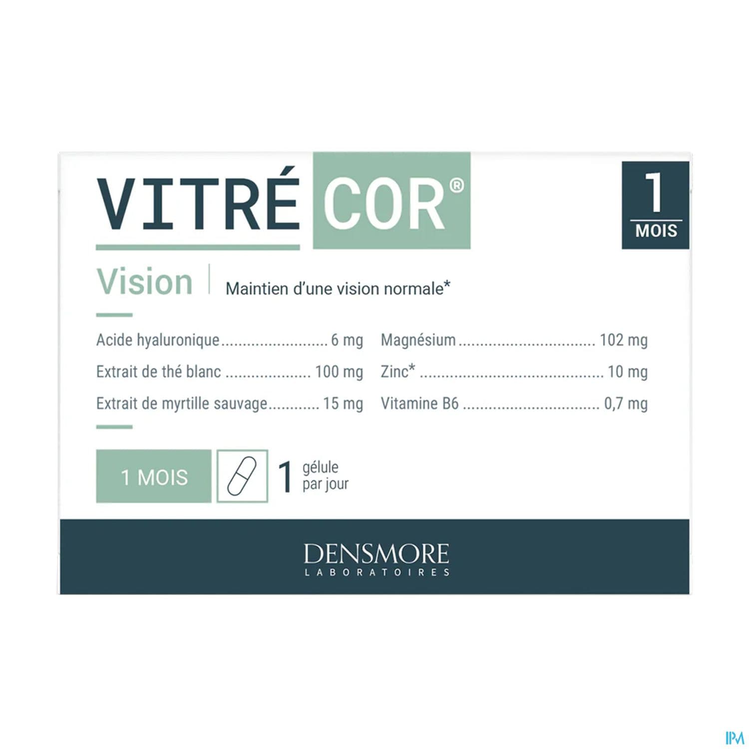 Densmore Vitrecor Gelule 30 — Nouvelle Pharmacie Serrier